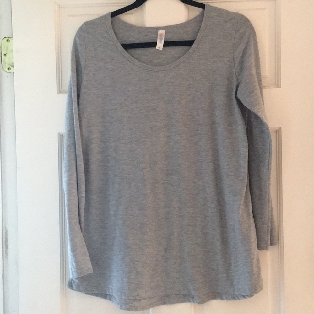 LuLaRoe Lynnae- Heather gray